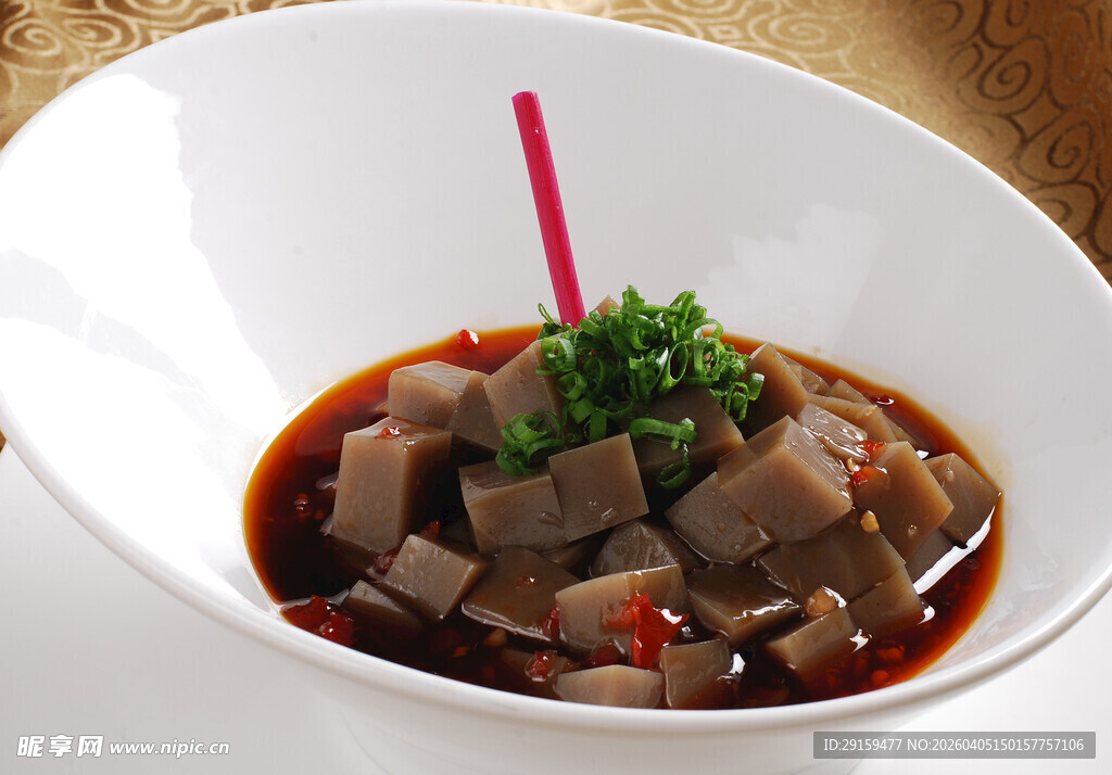 香辣鸭血