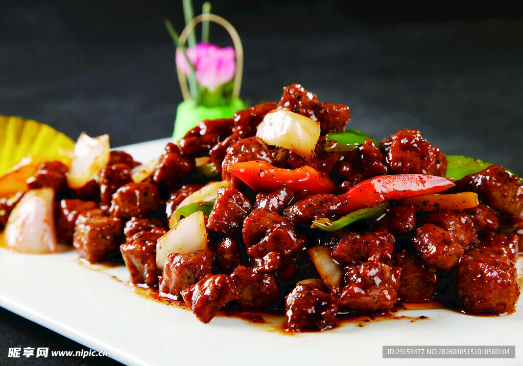 美味爆炒牛肉粒