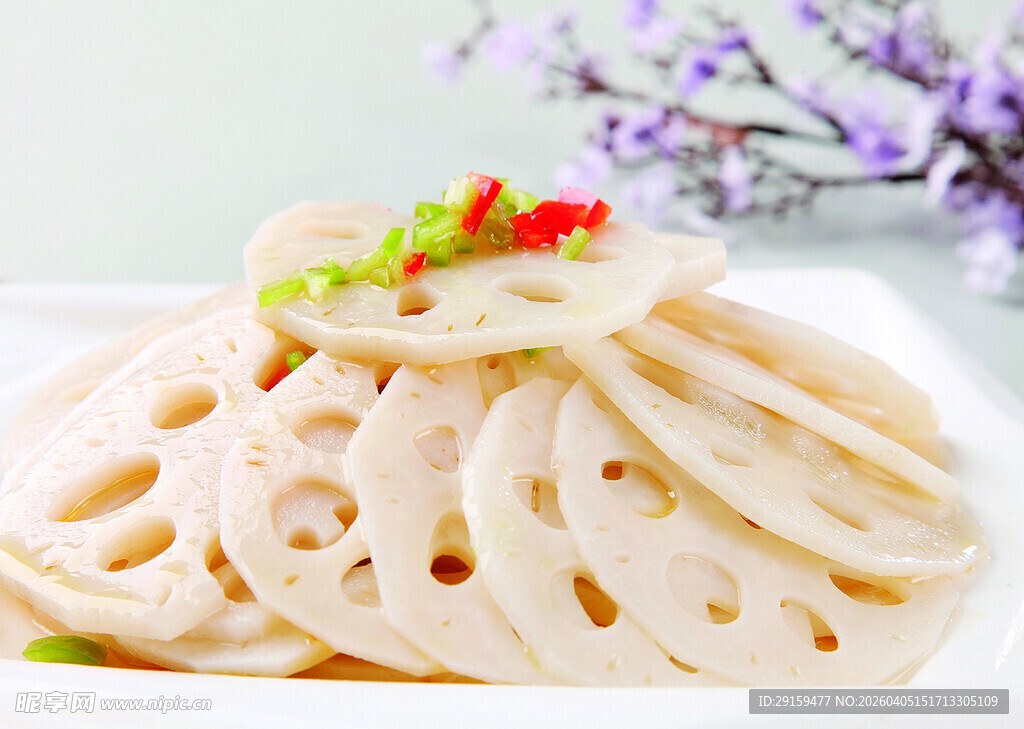 美味脆爽莲藕片