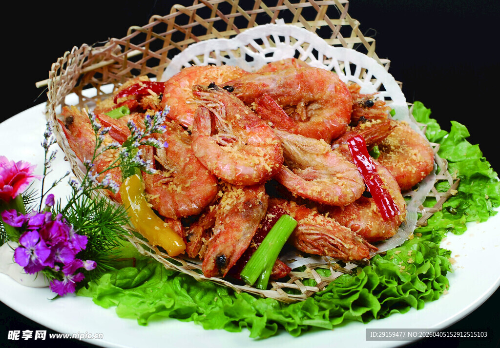 香酥美味炸虾