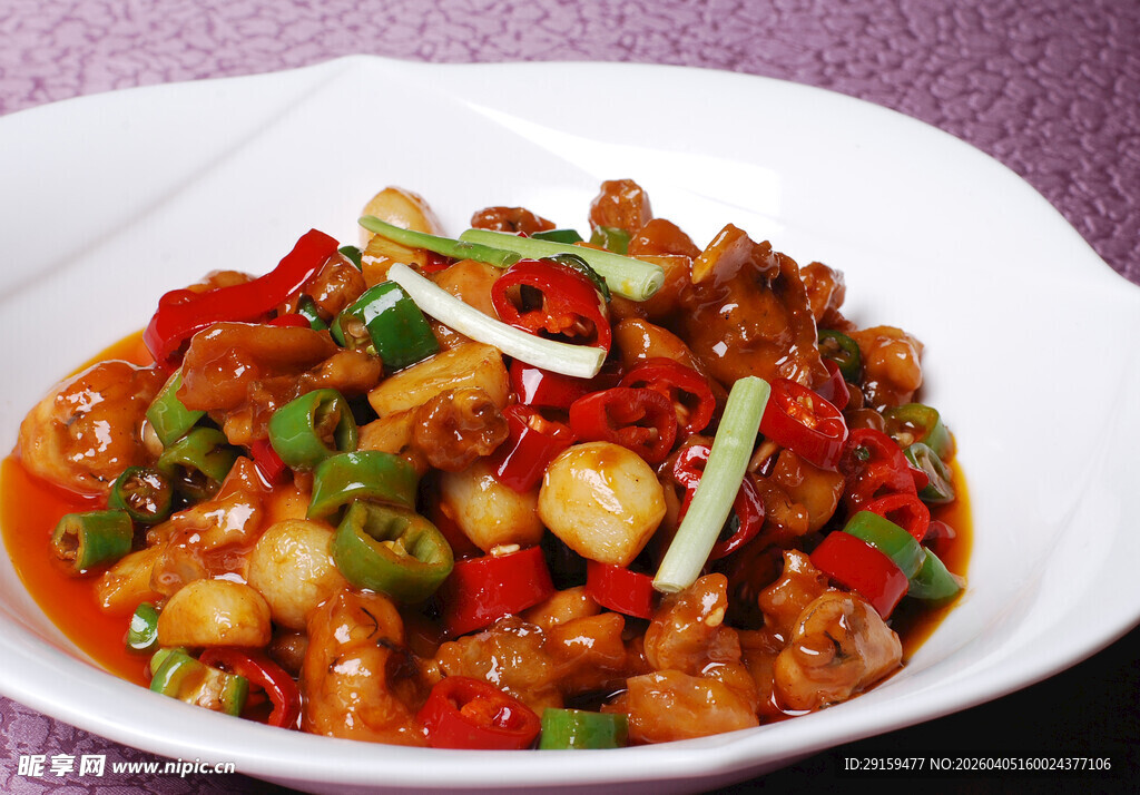 香辣美味炒鸡丁