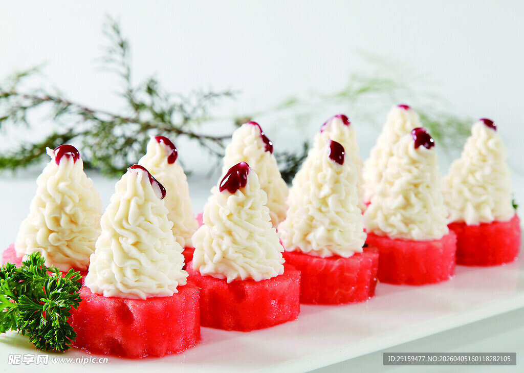 圣诞主题创意小甜点