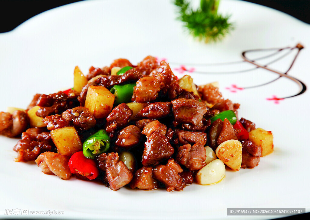 美味爆炒牛肉丁