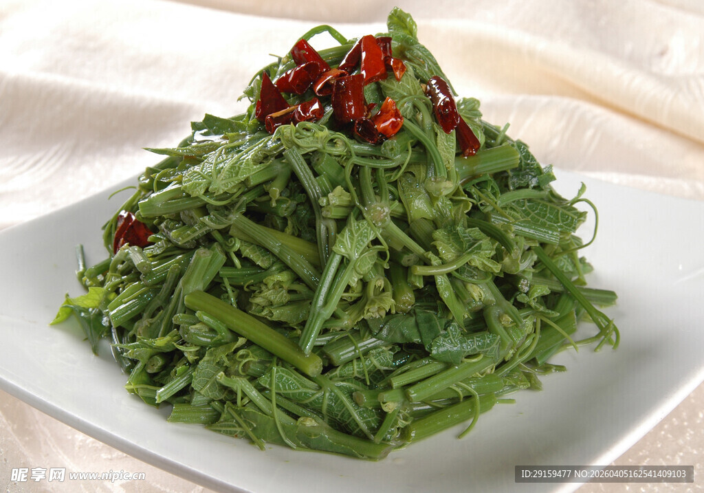 凉拌龙须菜