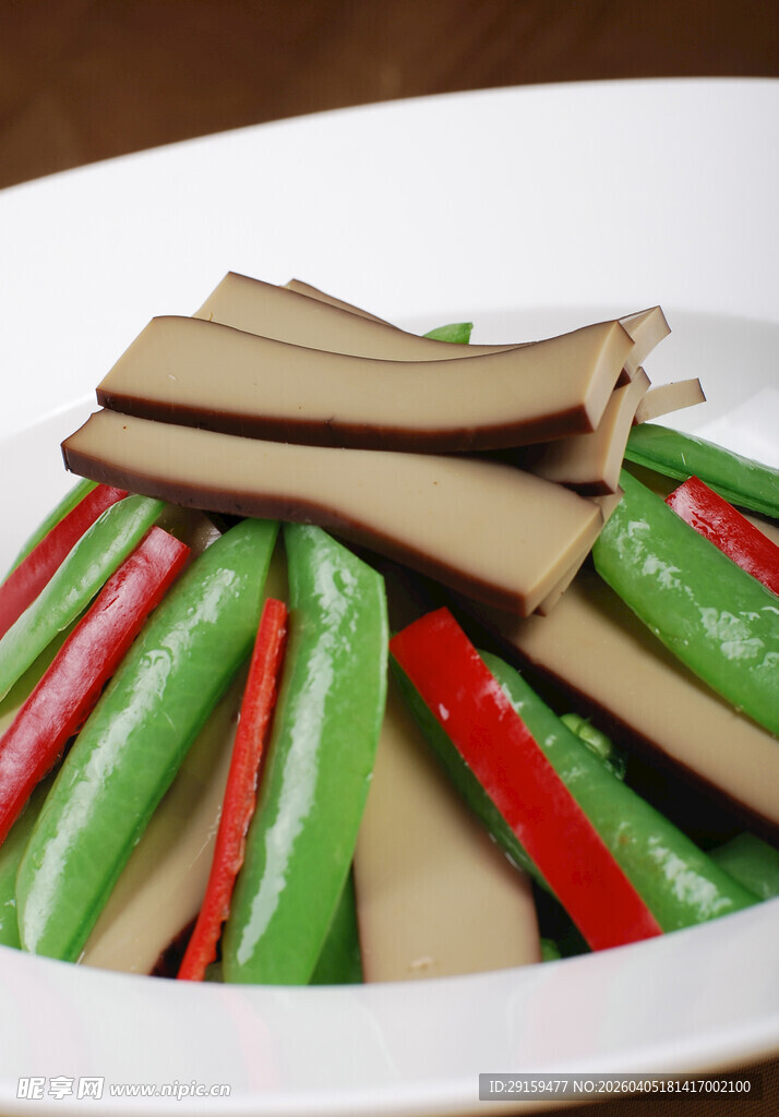 青椒红椒炒香干