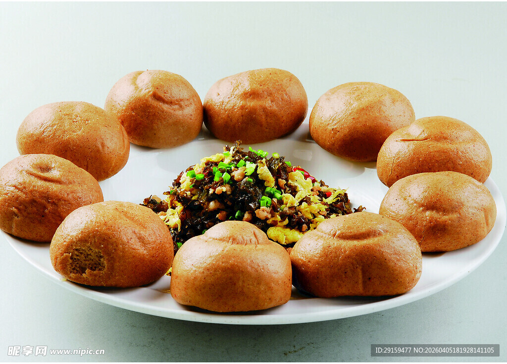 杂粮包配美味馅料