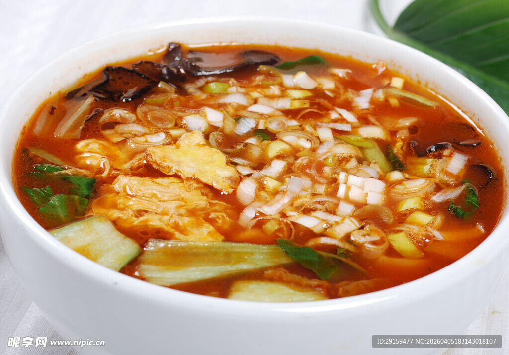 美味酸辣豆腐汤