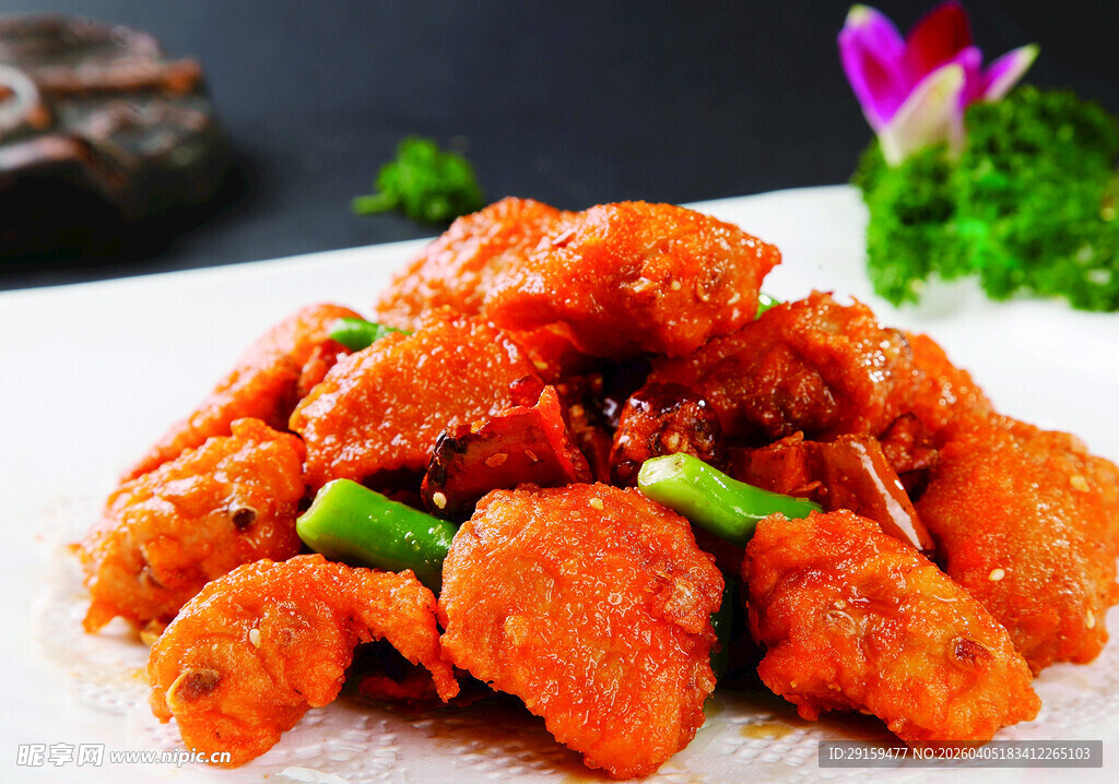 美味香酥炸鸡块