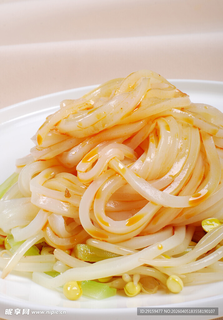 凉拌豆芽粉条