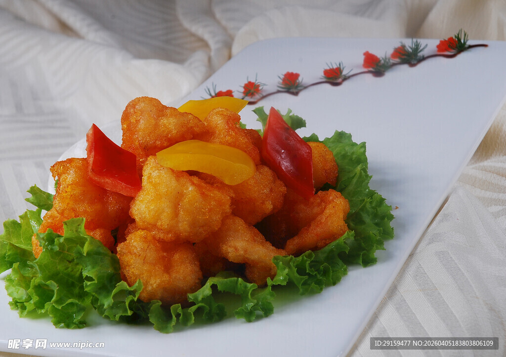 彩椒菠萝咕噜肉