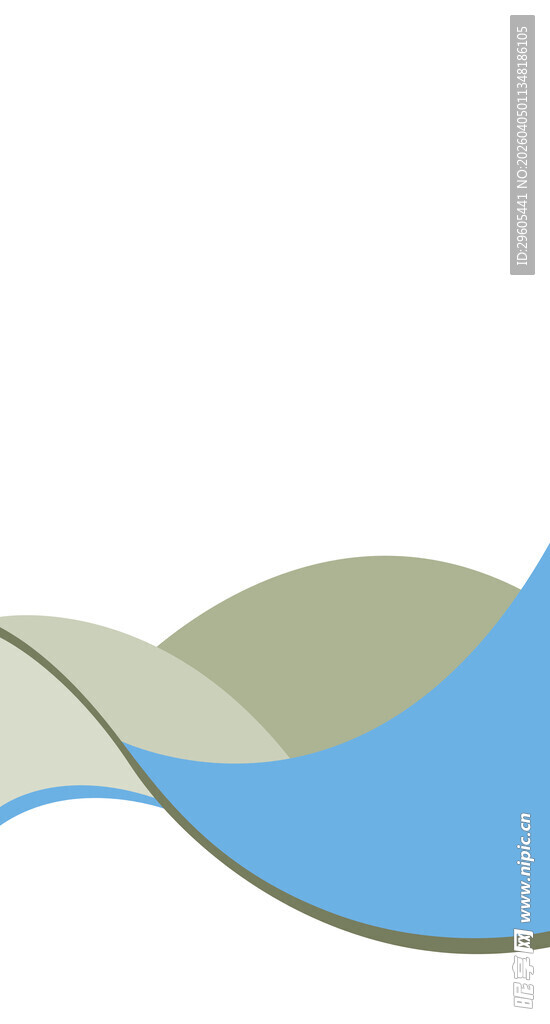 抽象波浪海报背景