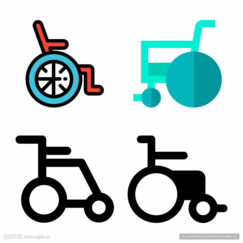 轮椅图标