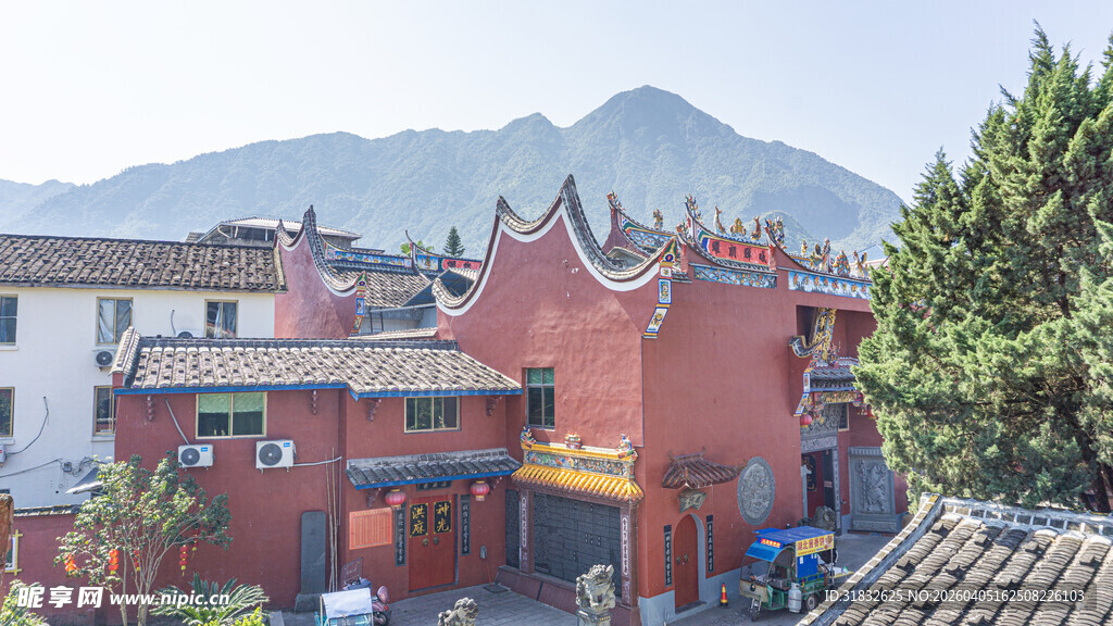 古色古香的中式建筑群