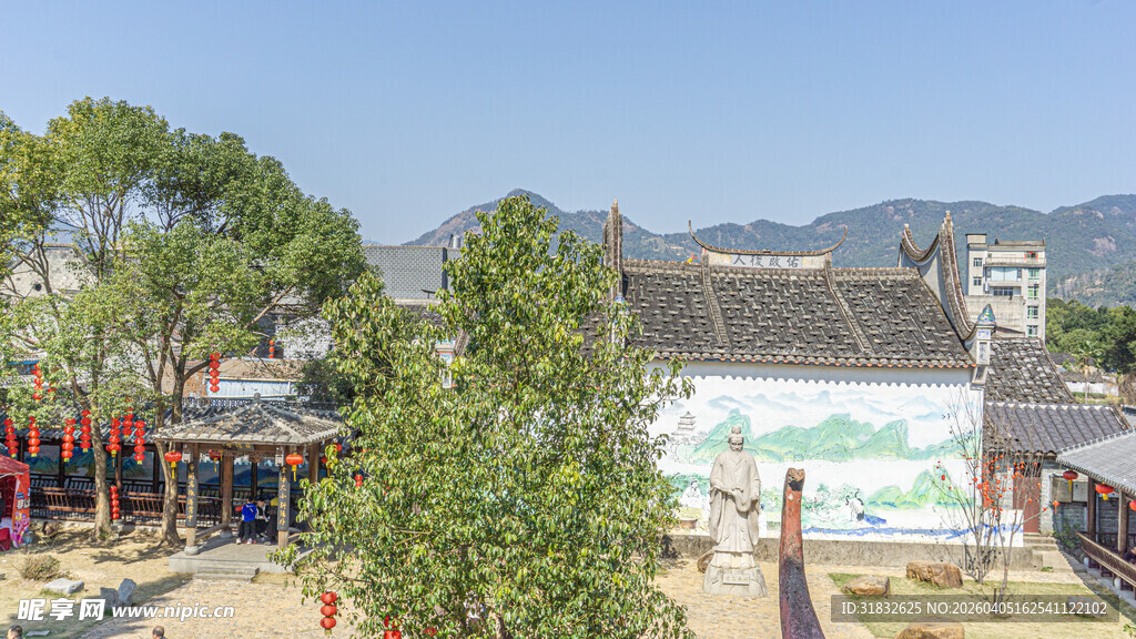 古村风光 宁静惬意的景致