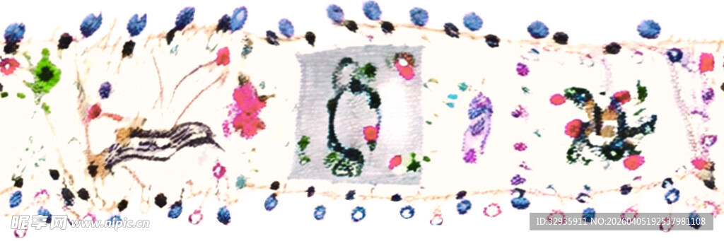 多彩节日装饰挂件组合