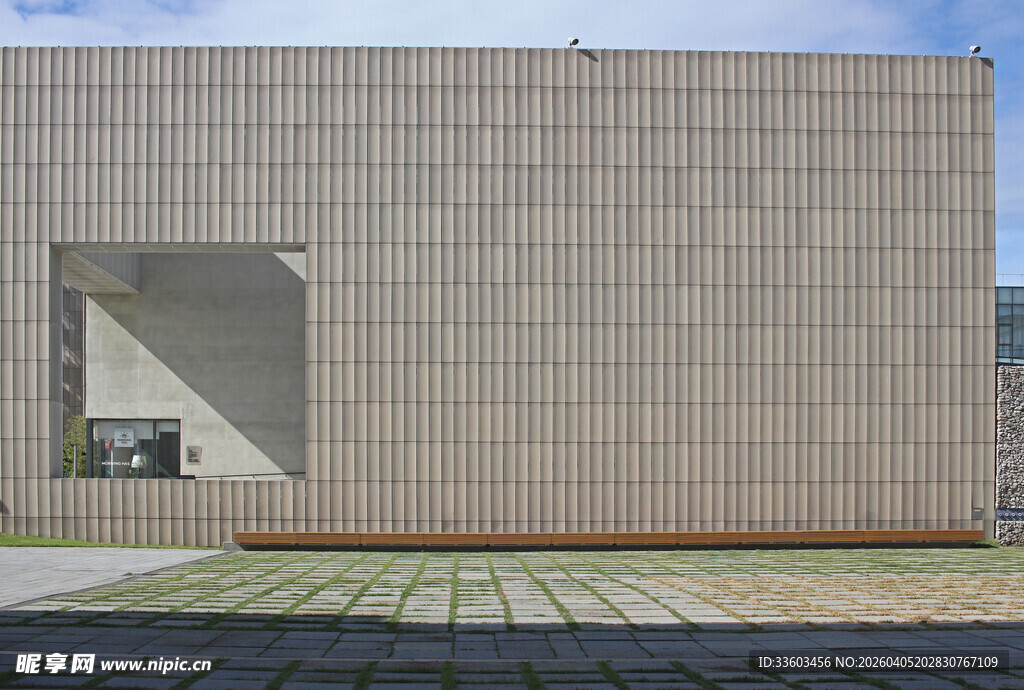 现代简约风格建筑外观