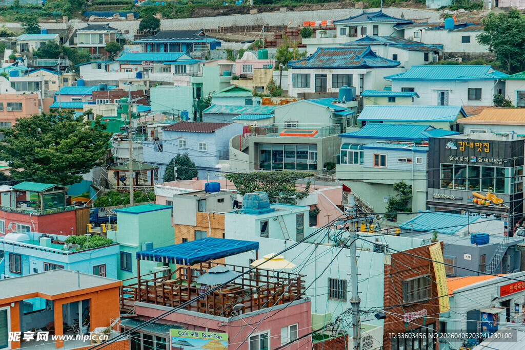 多彩缤纷的特色居民区