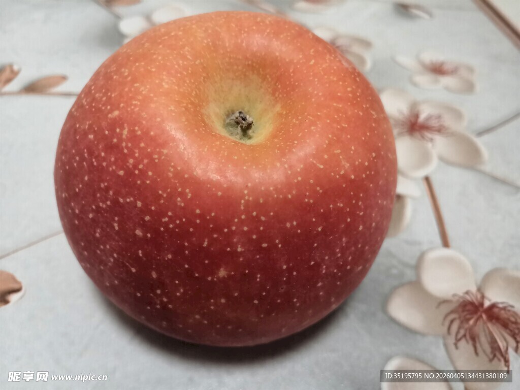 红苹果特写