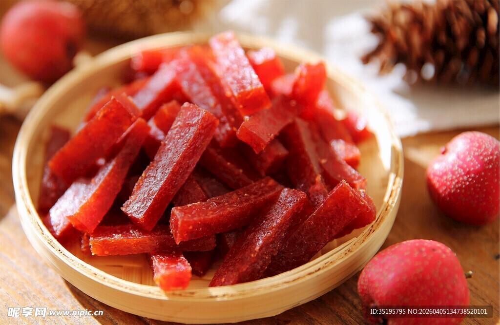 美味山楂条诱人小零食