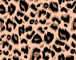 豹纹图案纹理背景