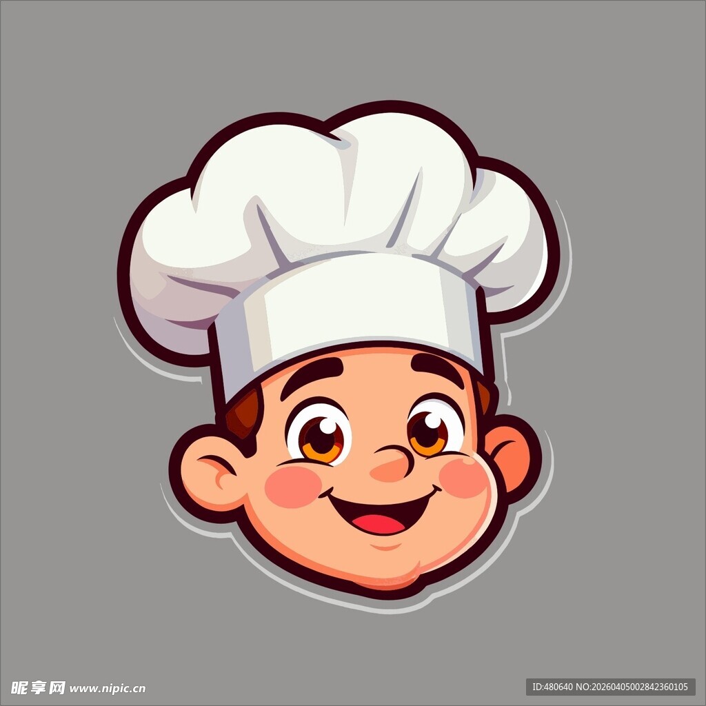 可爱小厨师头像