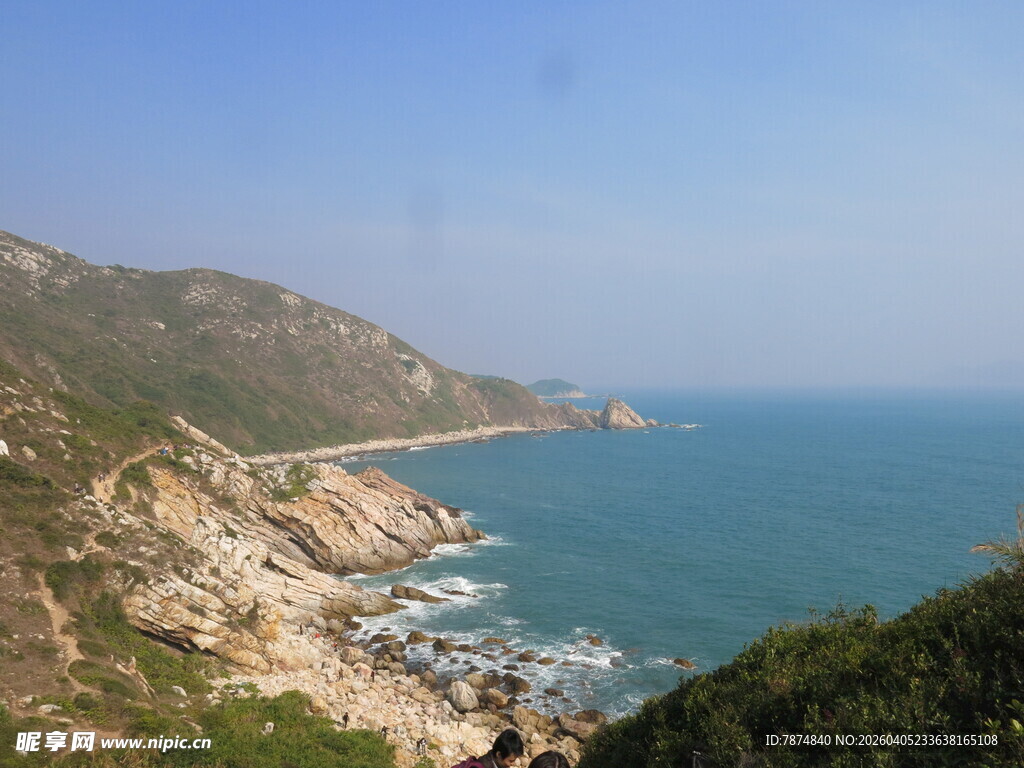 海岸风光 山海相依美景