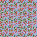 花朵无缝背景图案 