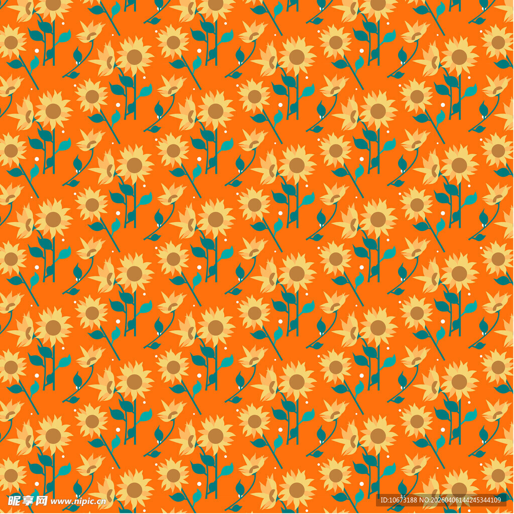 卡通花朵图案图片