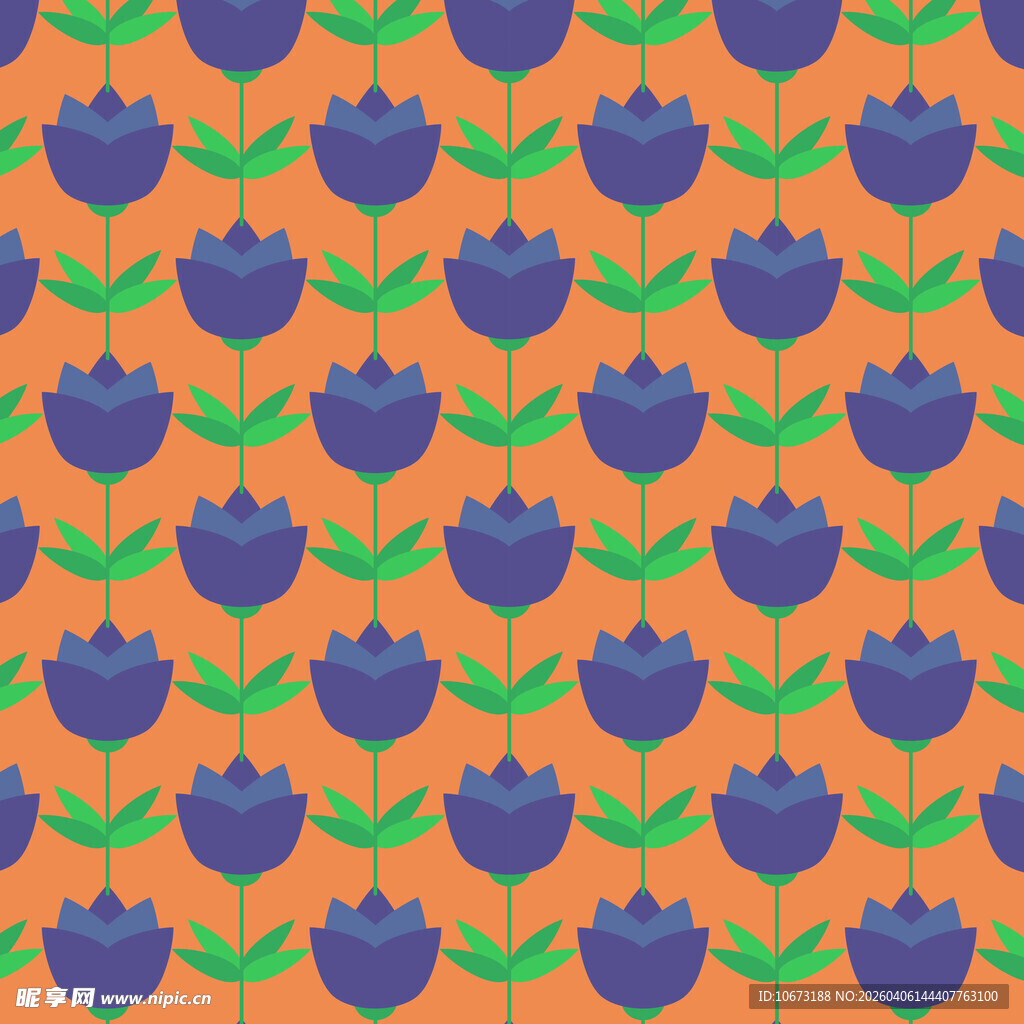 卡通花朵图案图片