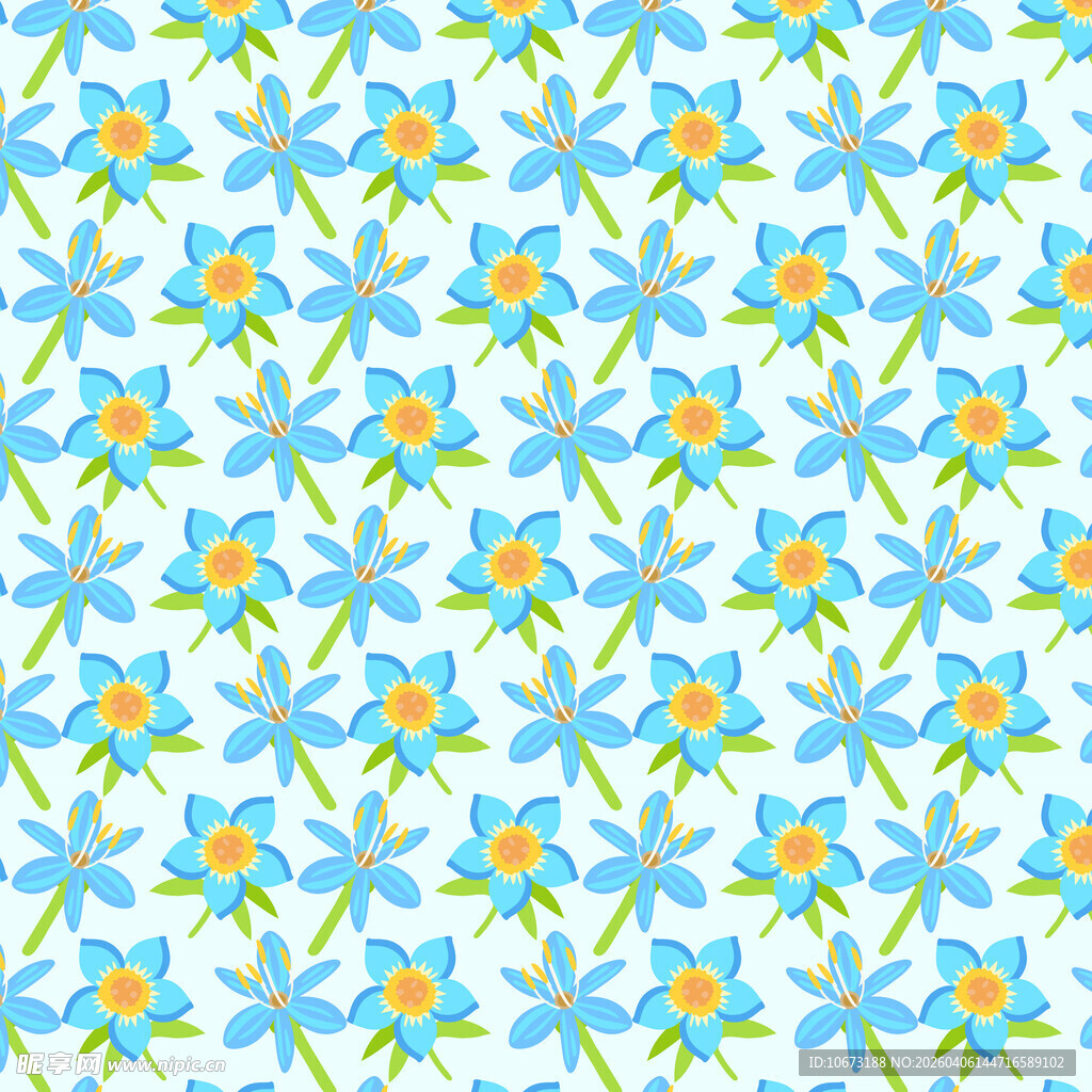 卡通花朵图案图片