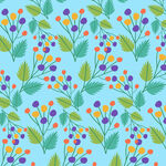 手绘花朵图案高清图片