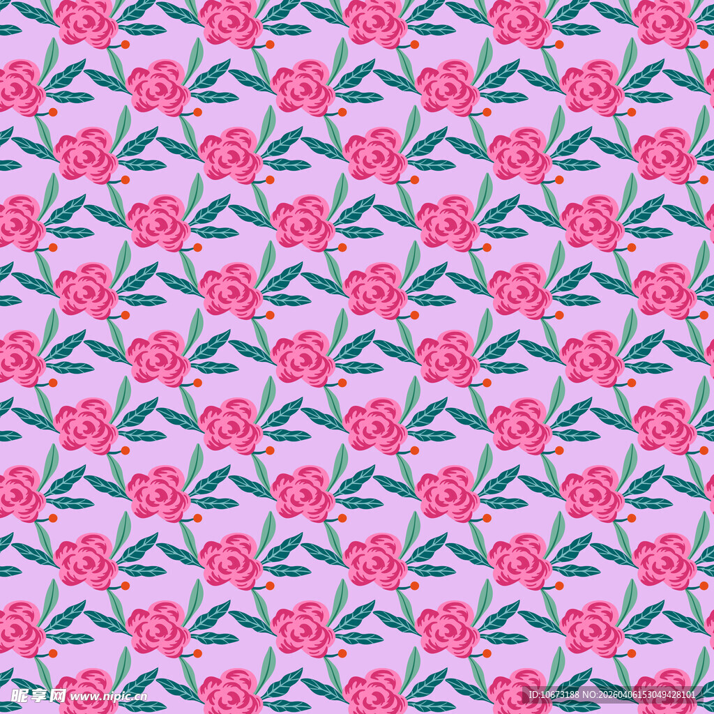 手绘花朵图案高清图片