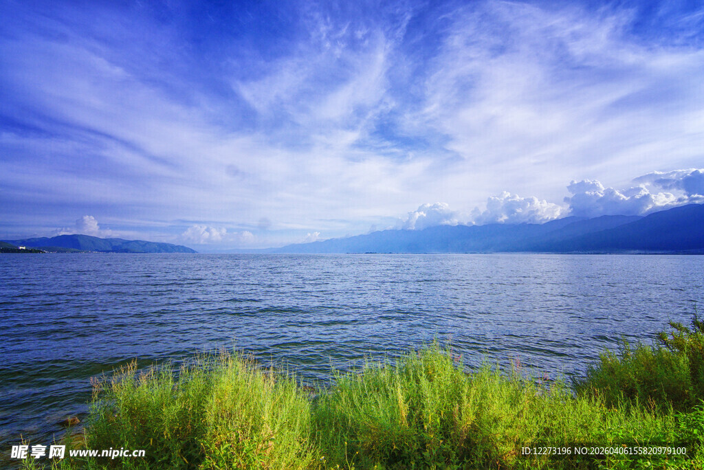 湖畔美景 