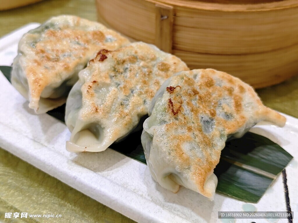 美味煎韭菜饺
