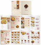 中式复古高档菜谱设计闽味菜单