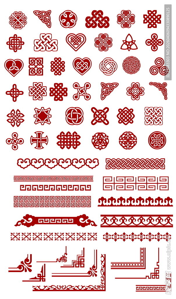 边框花边花纹素材