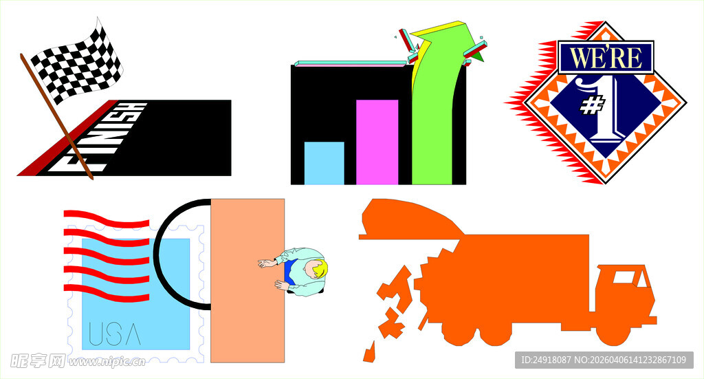 多样图标设计素材展示