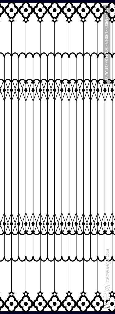 黑白条纹几何图案纹理