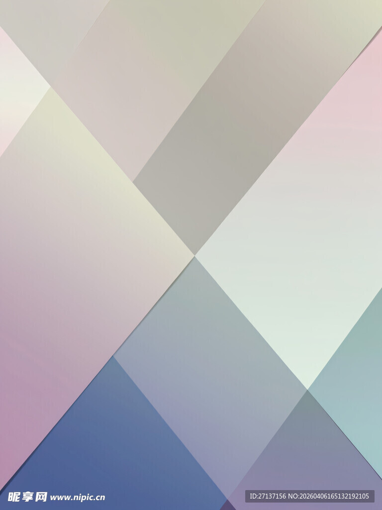 渐变几何色块背景图