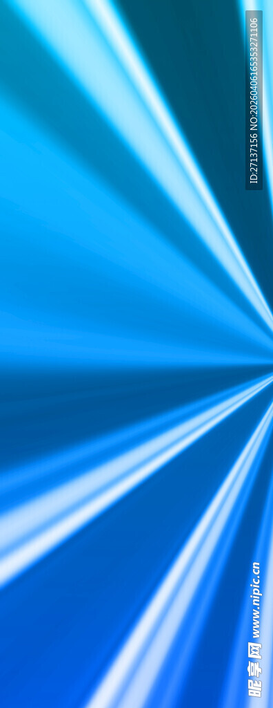 蓝色放射状条纹抽象背景