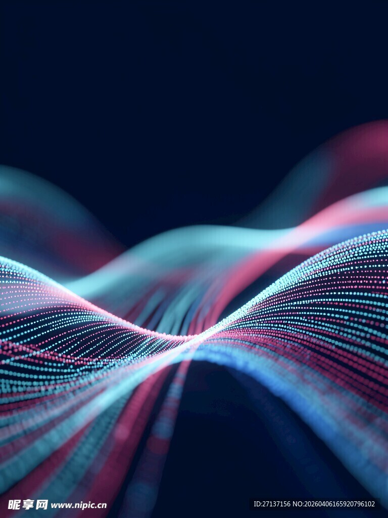 绚丽动感线条抽象背景图