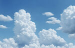 蓝天白云