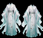 古风飘逸汉服女款服饰