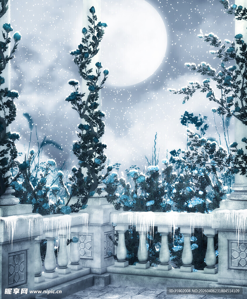 月夜下的城市景观