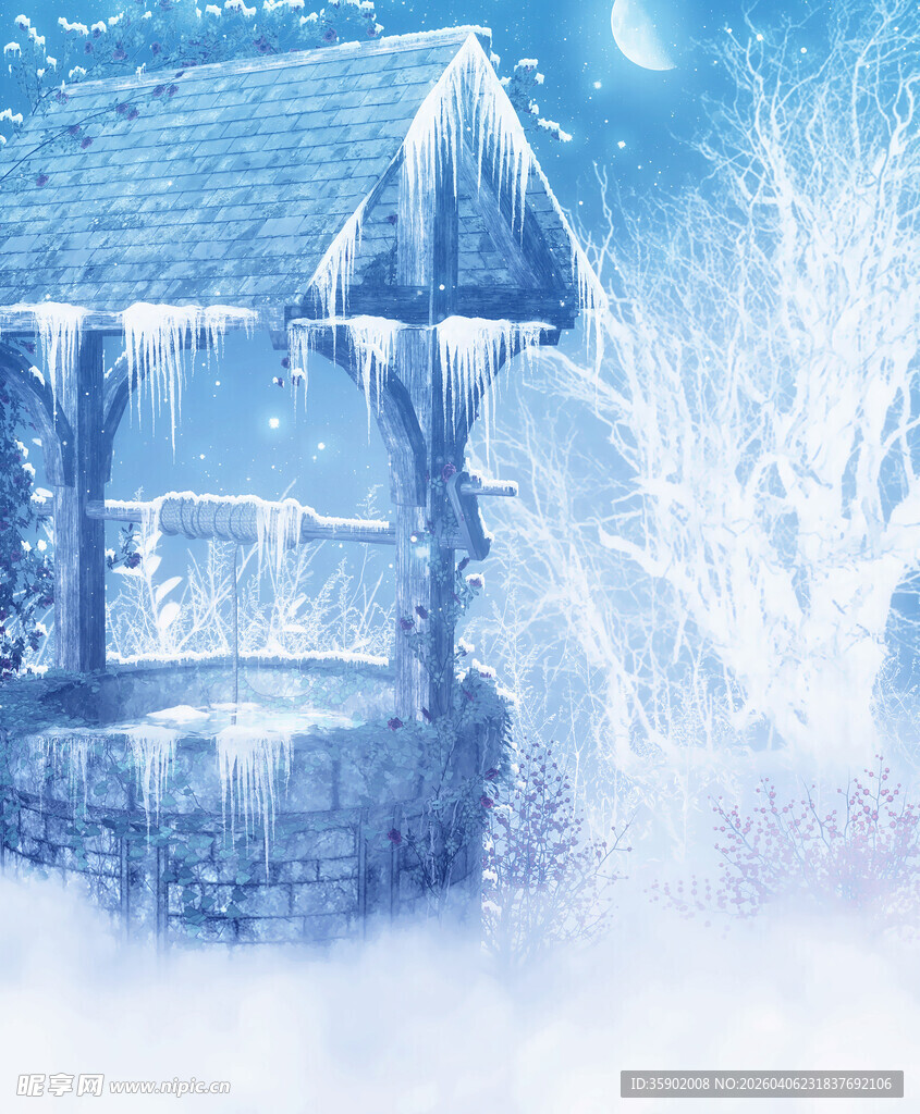 梦幻冰雪城堡景观