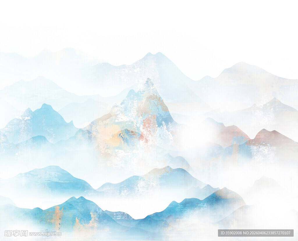 水墨山水意境图