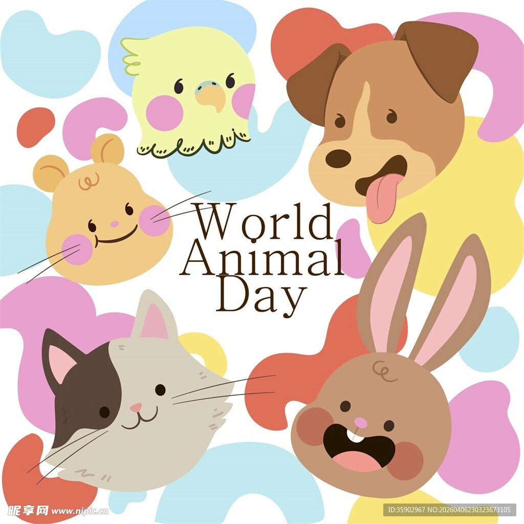世界动物日可爱动物集合