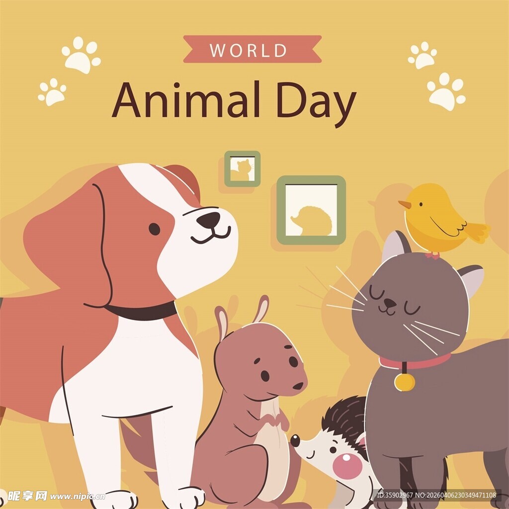 动物日可爱萌宠集合