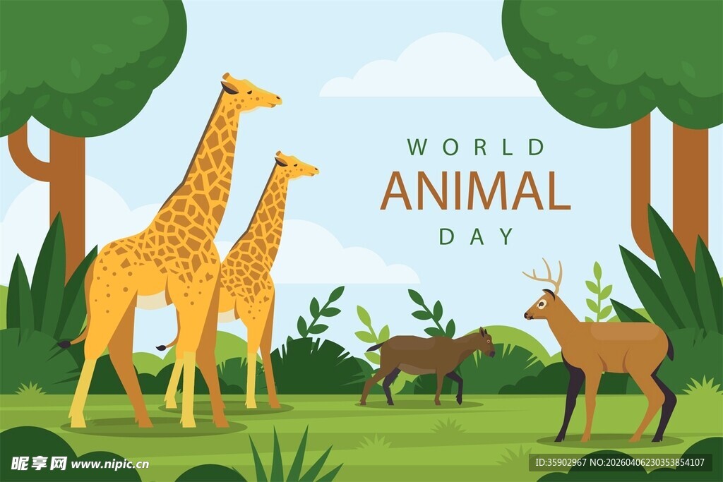 世界动物乐园场景