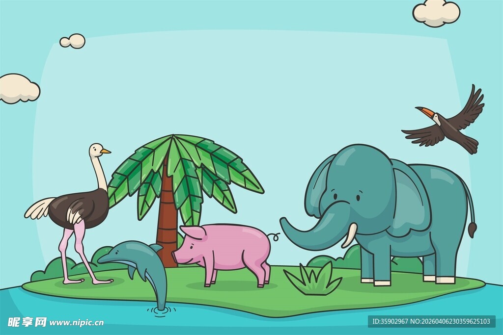 动物小岛奇遇记